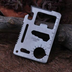 Multifunctional Card Tool Card For Outdoors Survival - Be Prepared For Any Situation With Multifunctional Card Tool For Survival