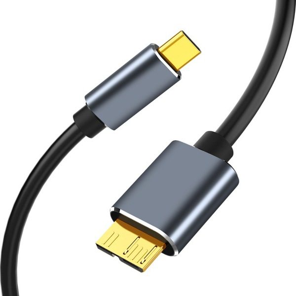 Micro B to Type C Cable -Portable Hard Disk HDD to Type C Cable - Type-C to USB 3.0 Micro B connector 5Gbps cable - Image 8